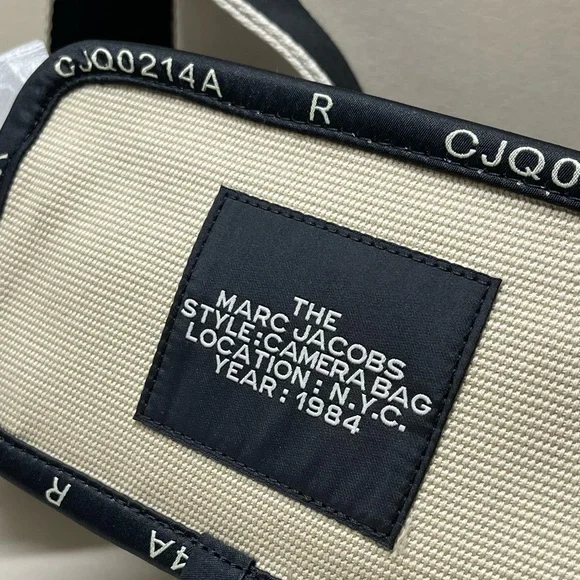 (new+tag) Marc Jacobs The Camera Bag retail crossbody jacquard edition